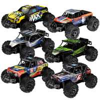Voiture RC tout-terrain à coque en alliage haute vitesse 5 canaux à l'échelle 1/12, camion télécommandé 2,4 GHz avec interrupteur haute/basse vitesse et musique