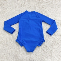 Maillot de bain une pièce pour bébé fille, manches longues, vêtements de plage pour bébé