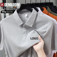 Camiseta Polo de Alta Calidad 100% Algodón al por Mayor Directo de Fábrica para Hombre y Mujer en Stock Personalizable OEM/ODM