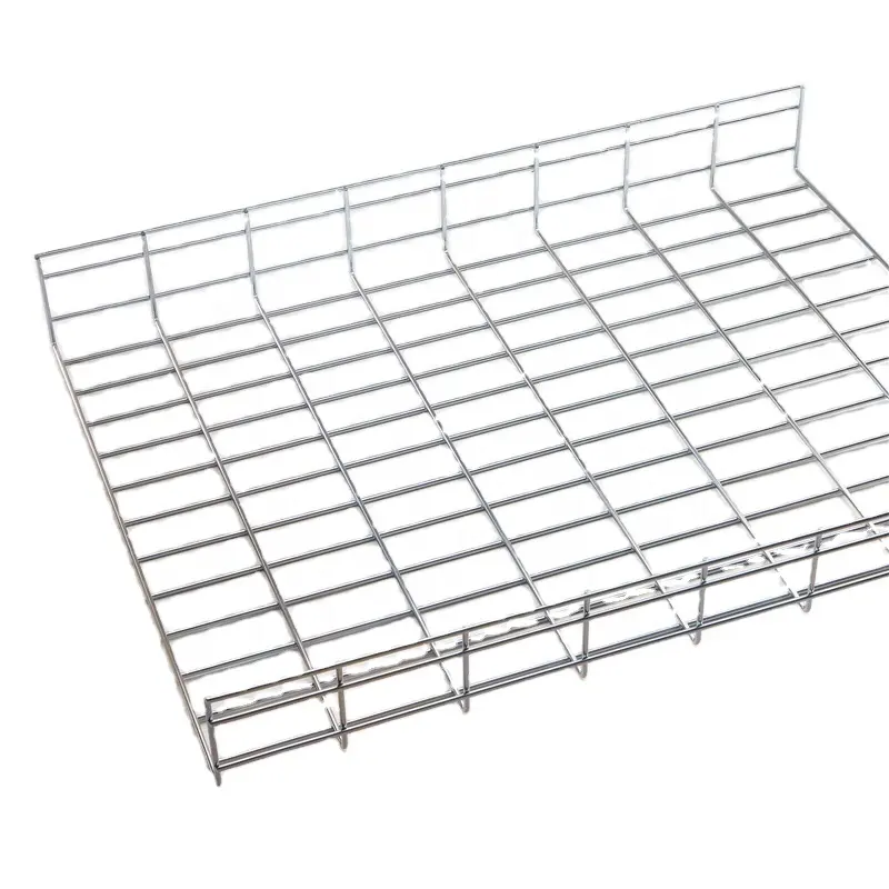 Welded Wire Mesh Basket Steel Cable Management Tray Accessories Price