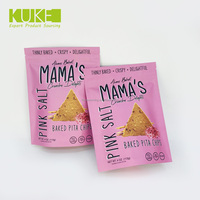 Sac personnalisé en mylar Sachet d'emballage debout en plastique en aluminium pour aliments et snacks pour biscuits et bonbons avec logo