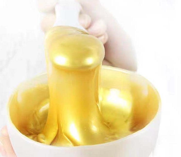 2022 OEM Private label Cosmetics Gold Modeling Gel Cosmetics Luxury Aesthetic Modeling Gel Masks -Gold