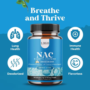 OEM/ODM Best - Selling Supply Food Grade CasN-Acetyl Cysteine NAC Capsules Complément alimentaire pour femmes hommes - Product Image 3