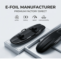 Planche de surf électrique hydrofoil rechargeable au lithium DutyPaid Efoil Jetboard Obsidian Aquatic Surfing