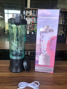 <span class=keywords><strong>Blender</strong></span> portable rechargeable USB de type C de 600 ml, mini-<span class=keywords><strong>blender</strong></span> portable, presse-agrumes rechargeable, <span class=keywords><strong>blender</strong></span> puissant de 4000 mAh, shakers - Product Image 6
