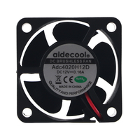 Aidcoolr 4020 Moteur électrique portable Ventilateur de refroidissement Silencieux en plastique Réservoir d'eau 5V DC Axial pour CPU Ordinateur portable Vêtements Chauffage OEM ODM
