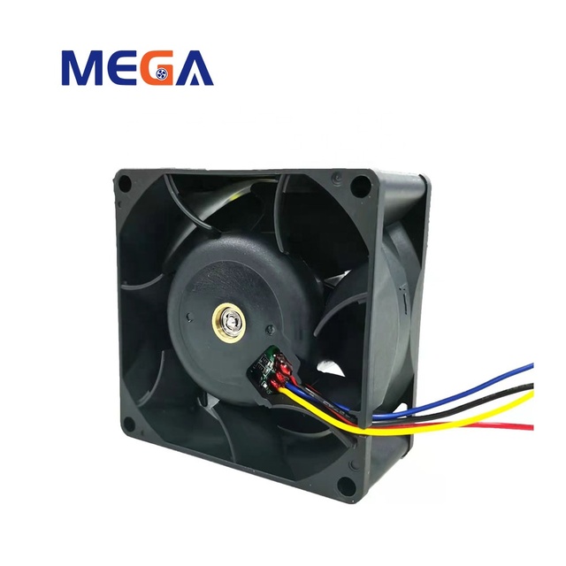 Shenzhen Factory High Speed High Pressure Low Noise 80mm 8038 Axial Fan 12V 24V DC Cooling Fan for Server Cabinet