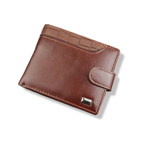 Nueva Cartera de Moda para Hombre, Cartera Corta, Cartera de Bolsillo, Cartera de Negocios de Moda, Cartera de Cuero - Product Image 3