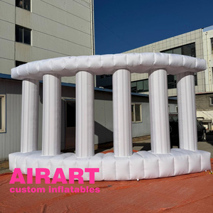 Ancienne statue de sculpture d'art gonflable architecturale Pilier gonflable Colonne gonflable de défense romaine personnalisée - Product Image 1