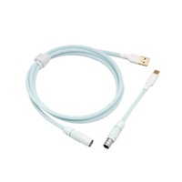 Angitu kabel Data Aviator Keyboard mekanik Premium dengan kabel Keyboard USB penerbangan Tipe C berwarna 1B FGG PHG