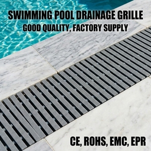 Grille de <span class=keywords><strong>piscine</strong></span> à <span class=keywords><strong>prix</strong></span> d'usine, grille de débordement antidérapante en plastique pour <span class=keywords><strong>piscine</strong></span>, 18CM / 20CM / 25CM / 30CM, accessoires de <span class=keywords><strong>piscine</strong></span> - Product Image 1