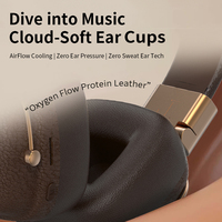 Soyto M11 headphone Over Ear nirkabel Retro ringan Headset Fashion estetika Auriculares Inalambricos Audifonos Cuffie