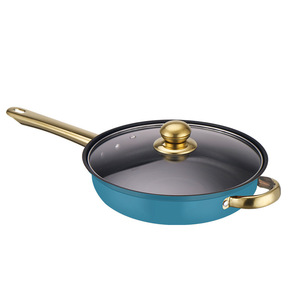 ชุดหม้อหุงต้ม เครื่องครัว หม้อและกระทะเคลือบกันติด ชุดเครื่องครัวพร้อมกล่องของขวัญ สแตนเลส 12 ชิ้น - Product Image 2