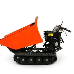 Loncin Động Cơ 6.5HP 6F + 2R Thủy Lực Tất Cả Các Địa Hình Theo Dõi Mini Xe Tải Dumper Mini Máy Kéo Thủy Lực Tipping Parkside Dumper Buggy