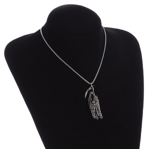 Nuevo Collar con Colgante <span class=keywords><strong>de</strong></span> Hoz y <span class=keywords><strong>Muerte</strong></span> Gótico Oscuro Personalizado para Accesorios <span class=keywords><strong>de</strong></span> Joyería Masculina - Product Image 6