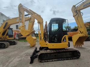 รถขุดขนาดเล็ก KOMATSU PC55MR มือสอง สภาพดี นำเข้าจากญี่ปุ่น พร้อมอุปกรณ์สำคัญ เครื่องยนต์ ปั๊ม มอเตอร์ ขาย - Product Image 2