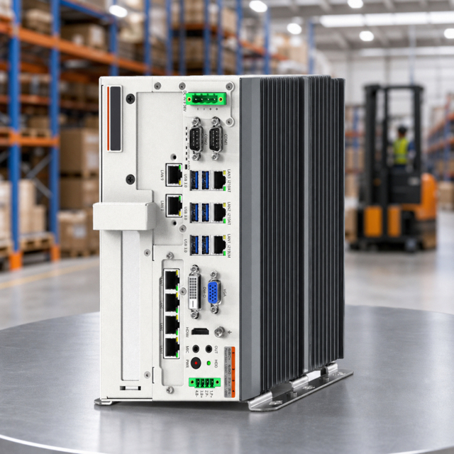Fanless Mini Pc With Din-Rail Industrial Core I7/i5/i3 CPU Embedded Box Computer