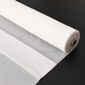 Vải lót may mặc dệt kim thun polyester thiết kế thưa, chất liệu dệt kim, có thể là vải lót ép nhiệt - Product Image 3