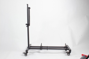 حامل دراجة عمودي مستقل مزود بعجلات حامل أرضي للدرجات للوقوف في الجراج تخزين دراجات داخلية Buy-Wish - Product Image 4