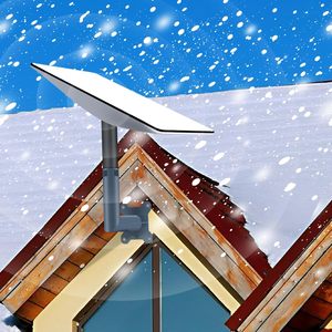 Montage Starlink réglable de 18 pouces Optimisation de la force du signal Montage mural long sur le toit Compatible avec le kit Internet V2 Starlink - Product Image 4