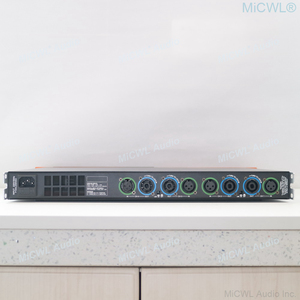 Bộ Khuếch Đại Công Suất Cao MiCWL D8400, Màu Cam 4 Kênh 3400W, Bộ Khuếch Đại Công Suất Cao Kỹ Thuật Số 4X850 <span class=keywords><strong>Watts</strong></span> Cho Buổi Biểu Diễn Trên Sân Khấu, Karaoke Tại Nhà - Product Image 3