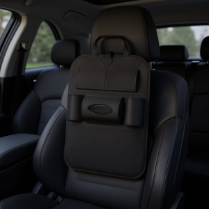 Sac de rangement pour voiture avec 4 à 7 compartiments, tissu Oxford, support pour siège arrière, pour l'intérieur du véhicule, marque Myrva, modèle MYR-ORGDF05 - Product Image 2