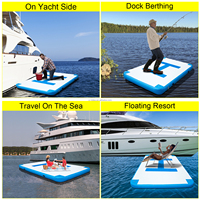 Vente en gros de bateau banane gonflable en PVC pour 5 personnes, ponton flottant pour jeux de sports nautiques, équipement de jeu
