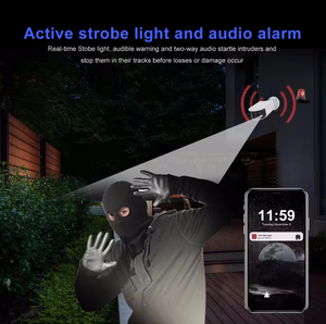 Caméra IP Anpviz US Stock 8MP à double objectif panoramique, caméra bullet 180 degrés, détection intelligente des personnes/véhicules, alarme, communication bidirectionnelle - Product Image 2