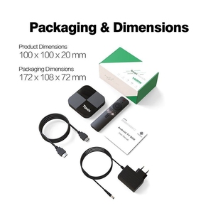 Boîtier TV Android Hutron Amlogic S905X5M 4 Go de RAM 64 Go de ROM WiFi 5 Ethernet 1000M <span class=keywords><strong>AV1</strong></span> 4K 60fps Android 14 Boîtier TV intelligent 4K Ultra HD - Product Image 4