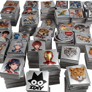 Promotion Custom Printed Mixed Style Designs <b>Waterproof</b> Vinyl Die Cut <b>Sticker</b> with Transfer Tape for Decoration - Product Image 1