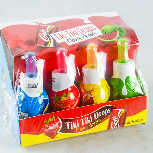 good taste fruity Tiki drop liquid candy