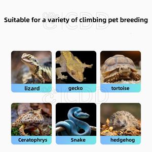 Ingrosso terrario per rettili in PVC 80*40*40 cm con regolatore di temperatura personalizzabile gabbie per animali domestici - Product Image 3