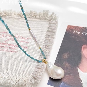 Collier de perles baroques haut de gamme automne-hiver, tempérament élégant de la légende de la phénix, couleur naturelle, nouveau produit - Product Image 2