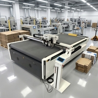 Machine de découpe numérique à plat pour cartes PVC et cartes de visite avec couteau oscillant