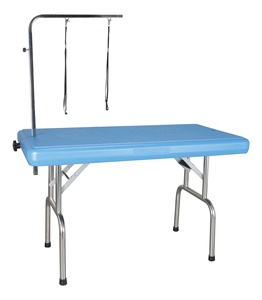 ペットサロンポータブル折りたたみカラフルなステンレス製グルーミングテーブルペット美容テーブル小動物用 - Product Image 2
