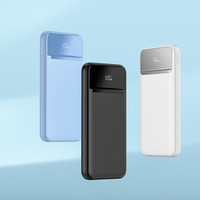 Power Bank Bersertifikasi 3C 10000-20000mAh Kapasitas Besar Pengisian Cepat Bahan ABS/PC Tahan Api Baterai Lithium Polymer untuk Ponsel