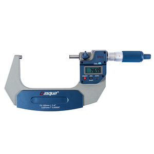 DASQUA IP65 Waterproof Range 75-100mm Accuracy 0.004mm Stainless Steel Spindle Wireless Data Output <strong>Digital</strong> Outside <strong>Micrometer</strong> - Product Image 3
