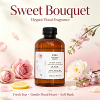 Huile parfumée sans eau Crearoma Wholesale Sweet Bouquet, parfum floral, diffuseur d'arômes, parfum synthétique longue durée.
