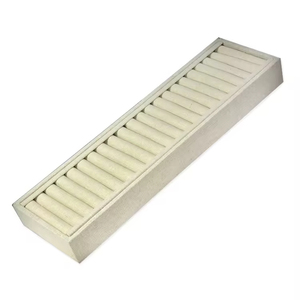 Bandeja de terciopelo personalizada con LOGO para joyería, organizador de anillos, pulseras y cadenas, contenedor de joyas para tienda. - Product Image 2