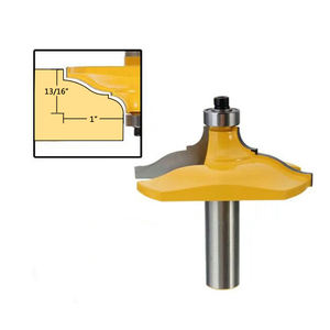 Foret de routeur <span class=keywords><strong>à</strong></span> bois avec tige de 1/2 pouce, 12.7mm de diamètre, serrure <span class=keywords><strong>à</strong></span> Angle rond, <span class=keywords><strong>à</strong></span> onglets, 3 pièces - Product Image 2