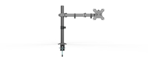 Nuovo Supporto Flessibile Regolabile in Acciaio <span class=keywords><strong>per</strong></span> <span class=keywords><strong>Monitor</strong></span>, Braccio <span class=keywords><strong>Doppio</strong></span> da Parete <span class=keywords><strong>per</strong></span> <span class=keywords><strong>Monitor</strong></span> LCD, Nero, 8kg, 32'' - Product Image 3