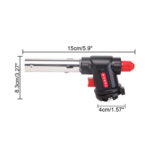 <span class=keywords><strong>Fer</strong></span> à <span class=keywords><strong>souder</strong></span> à <span class=keywords><strong>gaz</strong></span> multifonction Briquet à flamme Lance-flammes Chalumeau au butane <span class=keywords><strong>pour</strong></span> la cuisine Soudage Bbq - Product Image 5