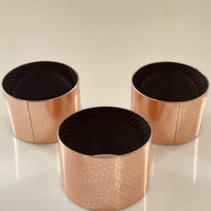 Douille composite auto-lubrifiante SF2, enveloppée, à joint ouvert, avec support en acier, couche de bronze POM, alvéolée, diamètre intérieur 18 mm, 75 mm, pour meubles - Product Image 1