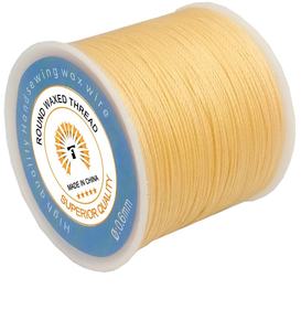 Hilo Encerado Teñido de Alta Resistencia, 100% Poliéster, 0.8mm, 150D/16, para Tejer a Mano, 70m, Tamaño Pequeño, Impermeable, Ecológico, Marca TAIXING - Product Image 3