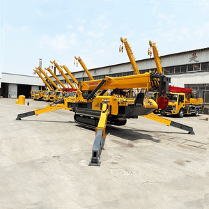 Grúa Araña Mini de 8 Toneladas de Alta Resistencia para Instalación de Muros Cortina de Vidrio, Grúa de Elevación Pequeña con Brazo Telescópico - Product Image 6