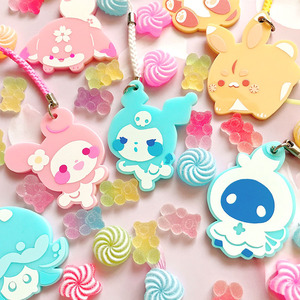 Charm in Acrilico Colorato Opaco Creativo <span class=keywords><strong>Juno</strong></span>, Charm Stampato Colorato in Acrilico Satinato - Product Image 2