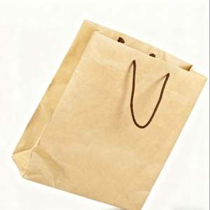 Sacs de courses en carton biodégradables, recyclables et réutilisables, prix d'usine, impression de logo personnalisée pour les vêtements et les articles ménagers - Product Image 2