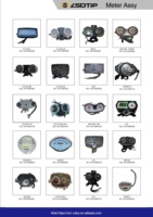 Spidometer Digital untuk Vespa 125 150 180 200 Skuter Motor Velocimetro Odometer untuk Skuter Motor