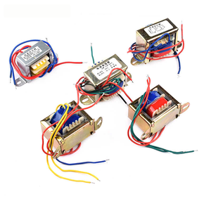 Transformador EI Monofásico de 220V 50Hz, Salida de 12V 5W con Cable, Entrada de 6V, Montaje Vertical - Product Image 4