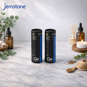 Envase de Cartón Redondo Personalizado y Reciclable para Aceite de Cocina, Tubo Cilíndrico de Papel Kraft con Inserto - Product Image 1